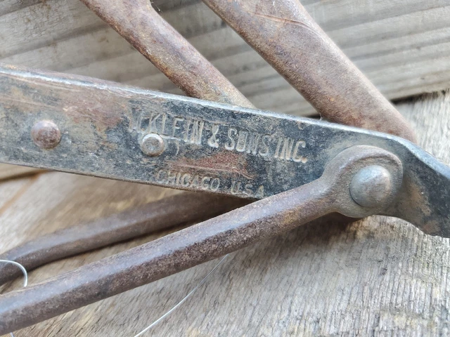 Klein Tools Chicago Grip Bare Wire Puller 1613-30 3