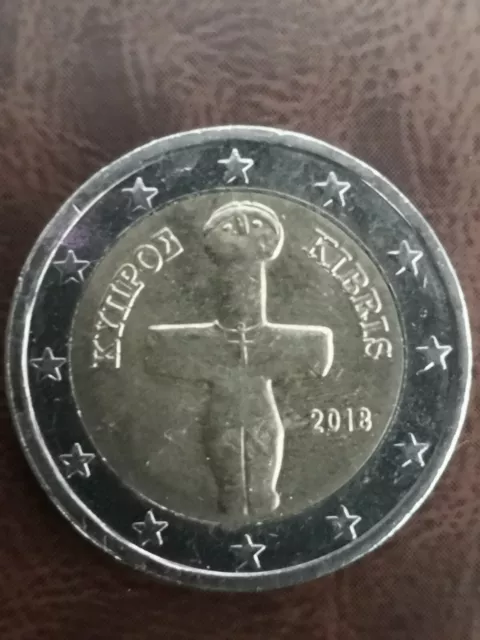 2 Euro Münze Zypern 2018