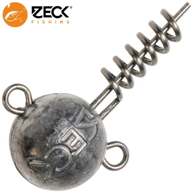 Zeck Screw in Jig Head - Schraubkopf für Gummifische, Bleikopf für Gummifische