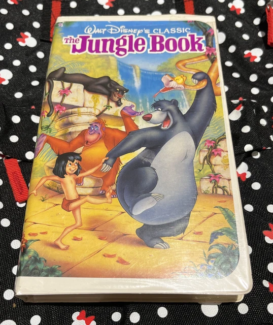 Walt Disney's Classic The Jungle Book VHS 1122 Black Diamond
