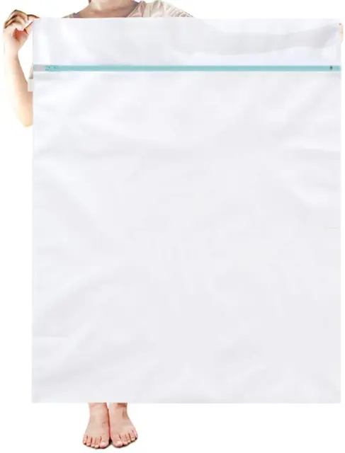 OTraki Large Mesh Washing Bag Laundry Bag Jumbo Washer 43" x 35" XL