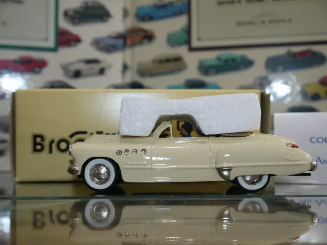 Brooklin Models 1/43 Scale BRK10x 001 1949 Buick Roadmaster rainman movie 1/250