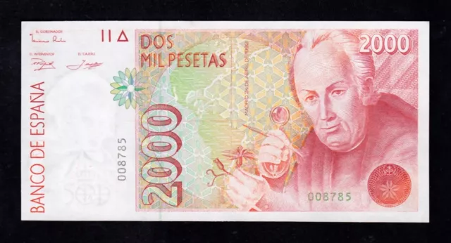 F.c. 2000 Pesetas 1992  , Sin Serie , S/C- .