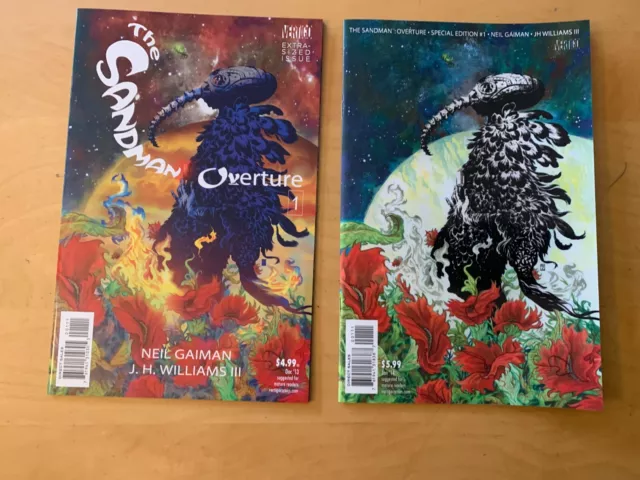 Sandman Overture 1 - 5 With Some Special Editions - See Pics For What's Included