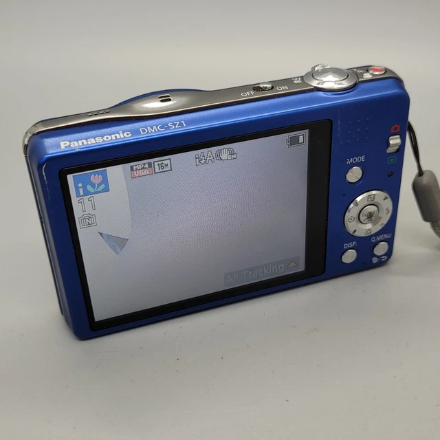 Panasonic Lumix DMC-SZ1 16,1 megapixel fotocamera digitale compatta testata blu 7