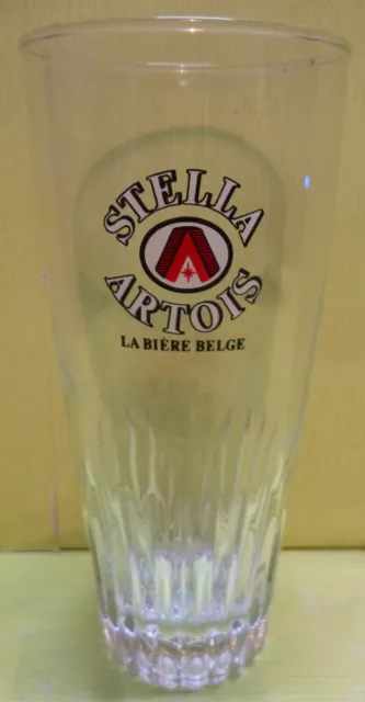 Ancien  Verre A Biere Stella Artois , La Biere Belge , 25 Cl , St57