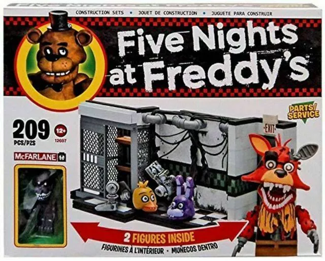 Five Nights At Freddy's Freddy Fazbear With Parts and Service McFARLANE  25201