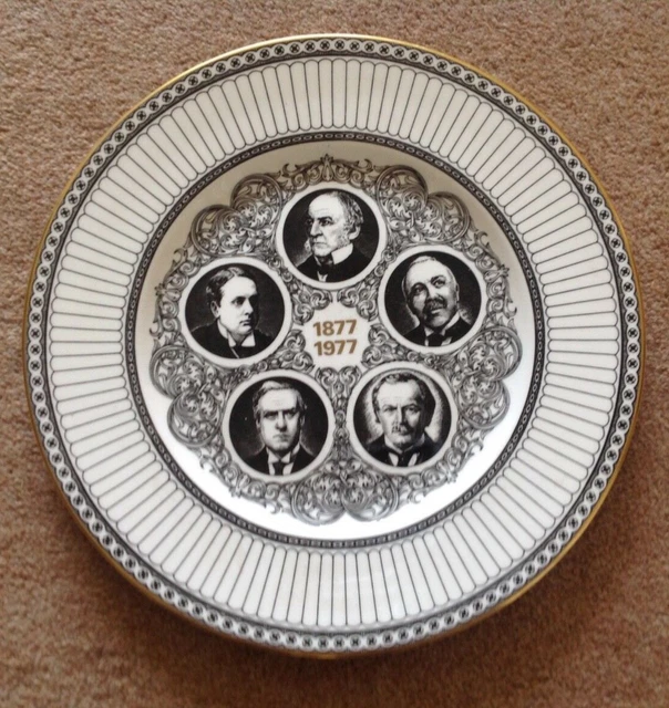 WEDGEWOOD COMMEMORATIVE 'LIBERAL CENTENARY PLATE' 18771977 Limited