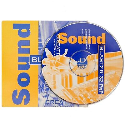 Creative Sound Blaster 32 PnP Installation CD / Treiber CD / Drivers CD