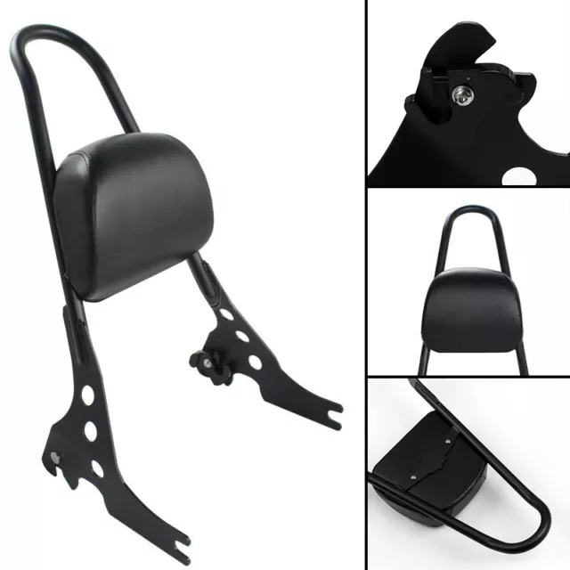 New Passenger Backrest Sissy Bar Pour Street 500 750 XG500 XG750 2015-18 Black A