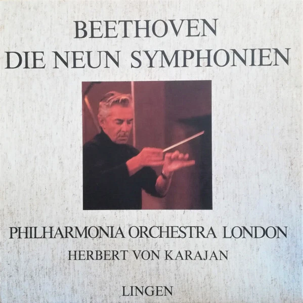 LUDWIG VAN BEETHOVEN, Herbert von Karajan Und Philharmonia Orchestra ...