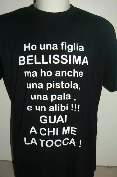 Ho una figlia bellissima maglietta cheap