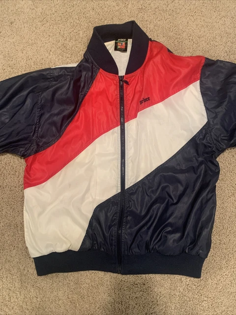 Veste Sport Vintage JOINVILLE France Bleu Ciel Et Blanc - Taille M Années 80