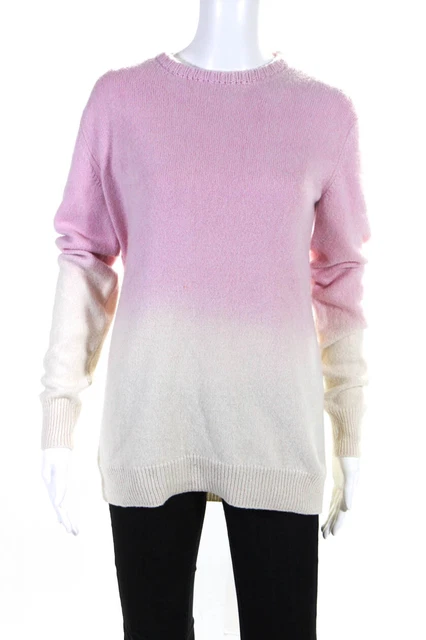 Harden Women's Cashmere Ombre Sweater Pink Size XS Harden Women's Cashmere Ombre Sweater Pink Size XS