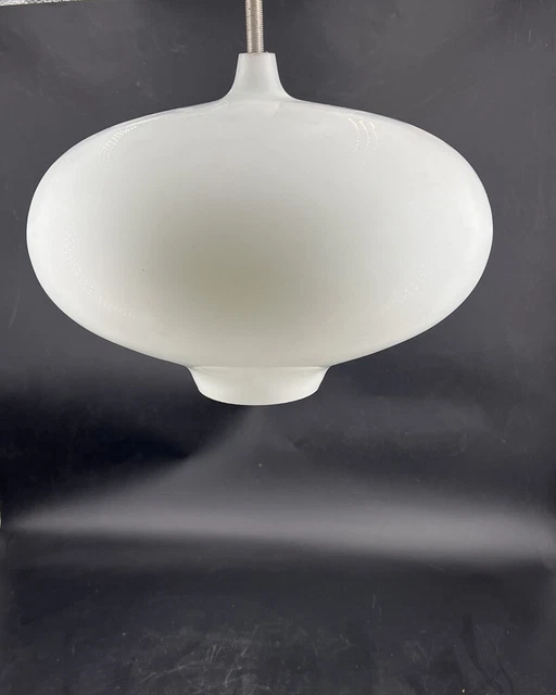 Lustre Globe Lampe Suspension Design 50lampadaire Scandinave Opaline Teck Rispal