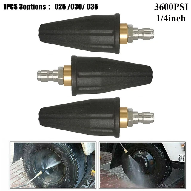 Turbo Bec Pression Laveurs Haute Extérieur Rotatif Spray Pointe 0.6cm Bsp