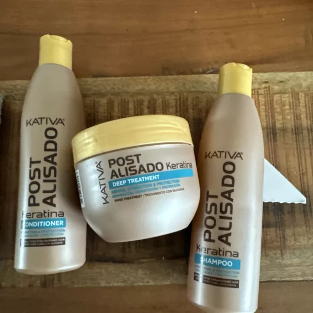 Kativa  Set mit Shampoo, Conditioner und Maske