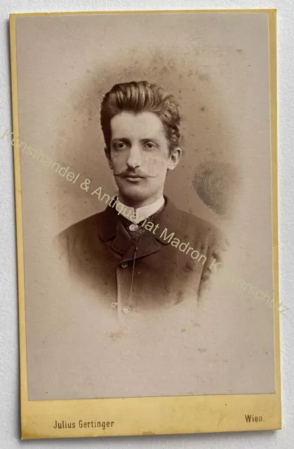 orig. CDV photo photography Vienna around 1870 Julius Gertinger