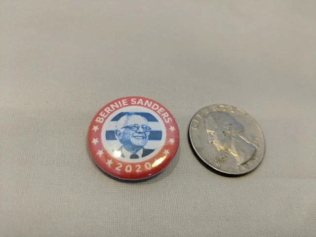 Bernie Sanders 2020 Buttons/Pin Set Of 10, 1" diameter pins. Free Shipping 5