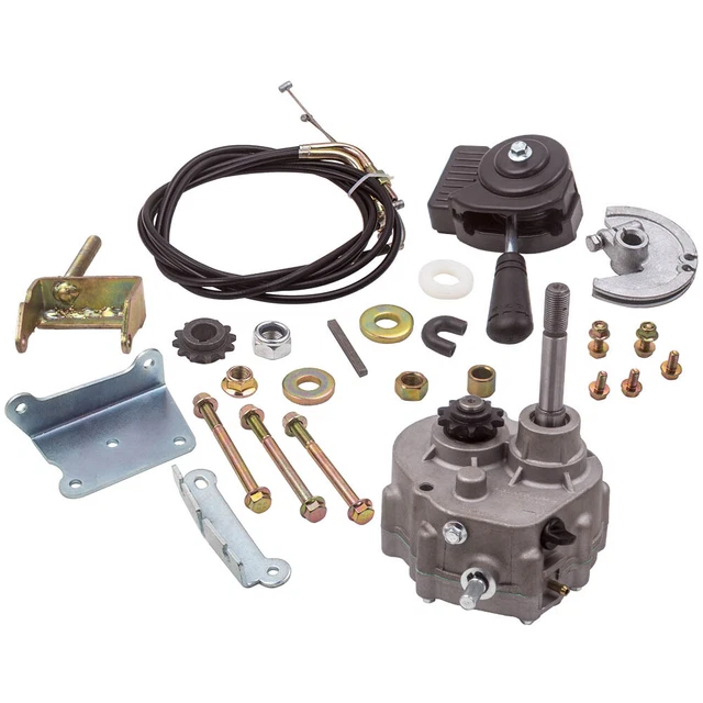 GO KART FORWARD Reverse Gearbox Kit for 2HP 14HP Engine w/ 10T or 12T