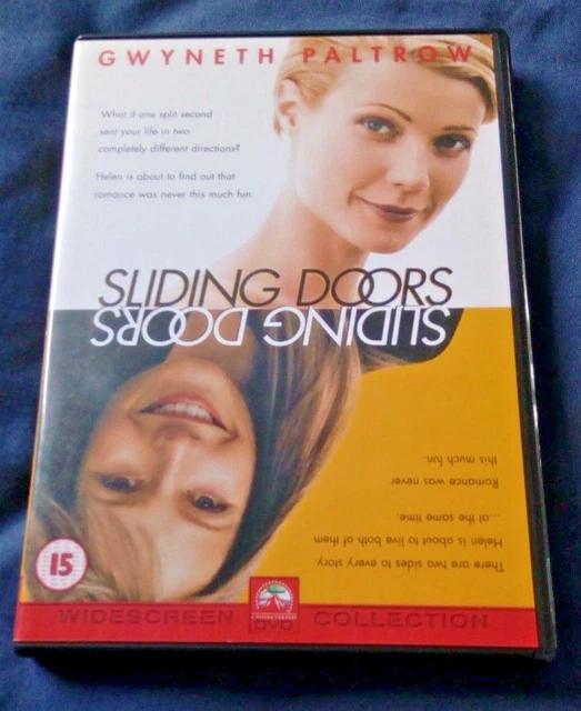 SLIDING DOORS DVD 2001 Paltrow John Hannah 15 Cert Region 2