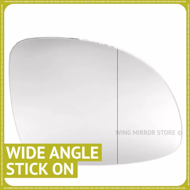 Right Driver side for Land Rover Discovery 95-04 wing mirror glass Wide Angle