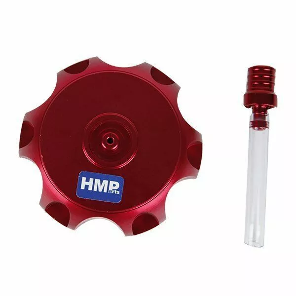 HMParts Dirt Bike Pit Bike Moto Cross ALU Tankdeckel Tankverschluss Rot