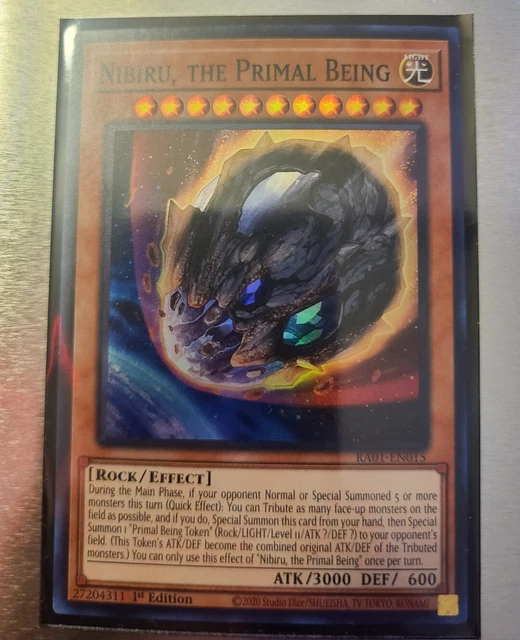 Yugioh Nibiru, the Primal Being (V.3) RA01-EN015 Secret Rare Englisch kaufen