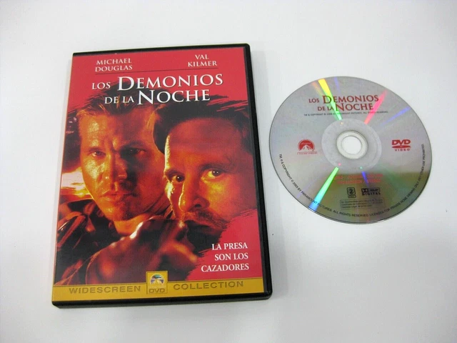 LES DÉMONS DE La Nuit DVD Michael Douglas Val Kilmer EUR 19,50