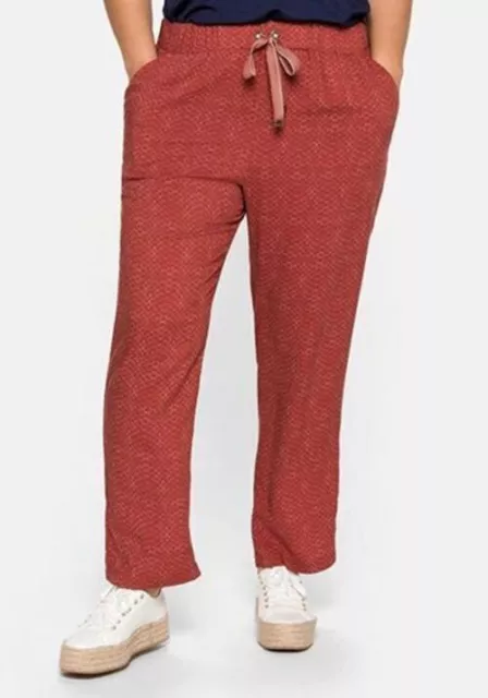 Sheego Damen Schlupfhose in rot - ehm 79,99€