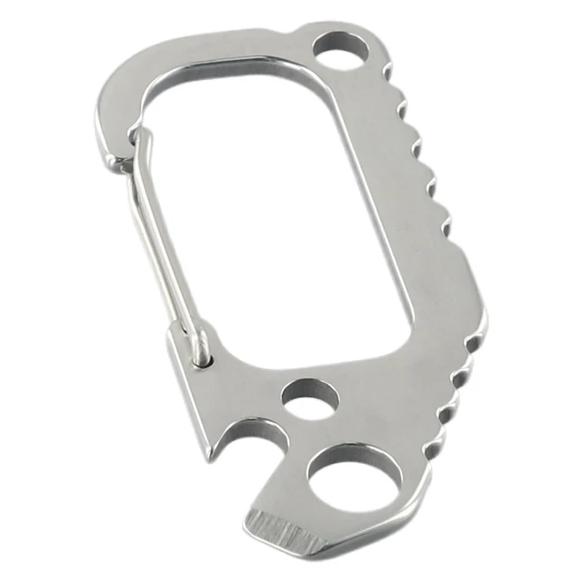 Rock Climbing Carabiner 1pc Stainless Steel Buckle Equipment Rappelling