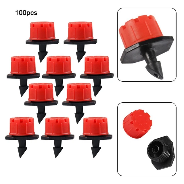 Watering Drippers Irrigation Dripper 8 Anti-clogging Holes ABS Pack Set