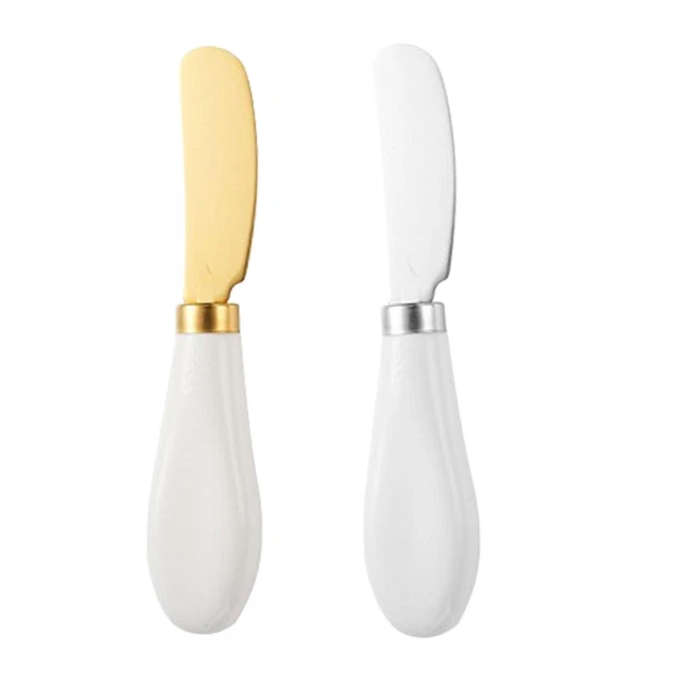 Coltello Da Burro Per Spalmare In Acciaio Inox Con Manico Morbido - Leggero E Facile Da Pulire - 3