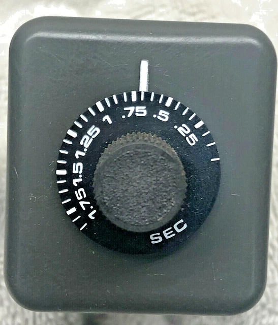 Eagle Signal CG907A3 Time Delay Relay, 0-2.0 Seconds, new (N)