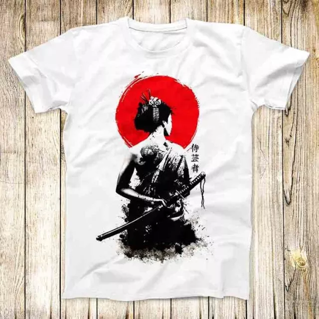 Geisha Japanese Female Anime Manga T Shirt Meme Men Women Unisex Top Tee 4871