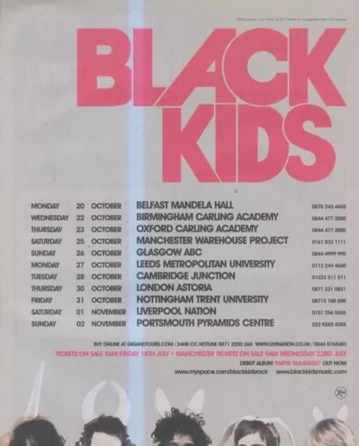 Nmem6 Advert/Picture 11X9 Black Kids - Grandtours