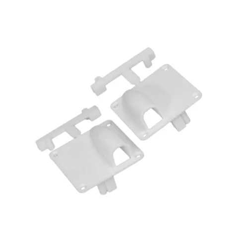 ✅ 1 Paar Servoabdeckung für 12 x 41 mm Servos (B x L), 50 x 50 mm Abdeckung