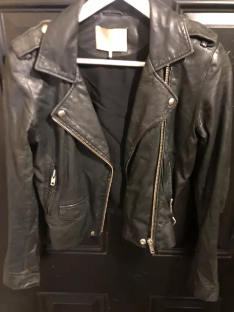 Iro Ladies, vintage, leather jacket, size extra small