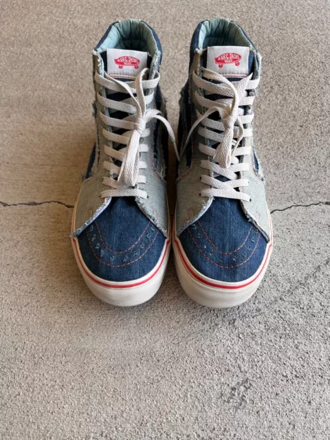 Vans Vault x Marc Jacobs Sk8 Hi LX "Denim" Extra Laces No Box