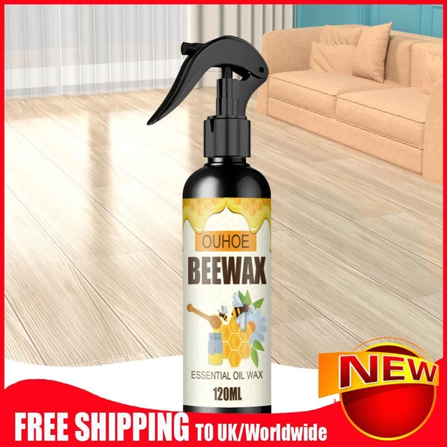 120 ml smalto mobili cera d'api spray resistente all'usura per pavimenti in legno