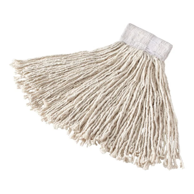 Rubbermaid FGD11306WH00 Super Stitch White Cotton Wet Mop Head