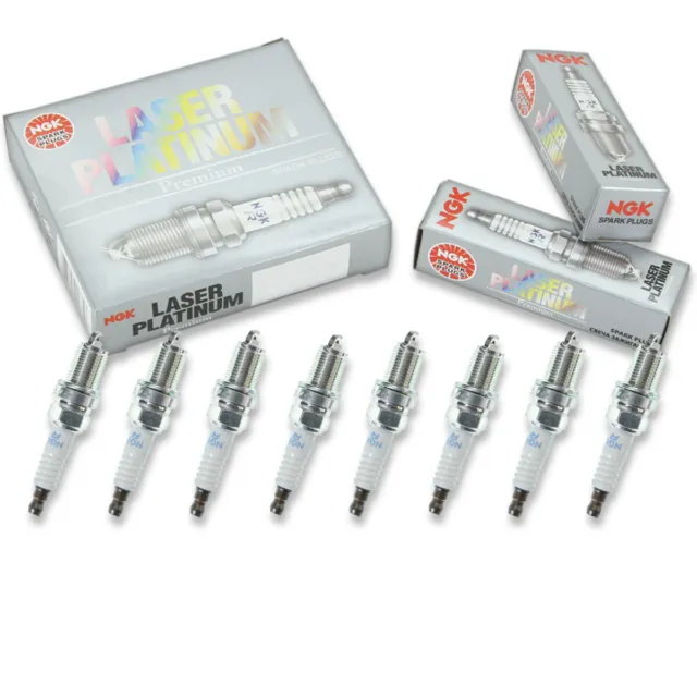 8 pc NGK 5275 BCPR6EP-N-8 Laser Platinum Spark Plugs for PQ20TT PQ20R-P8 ie