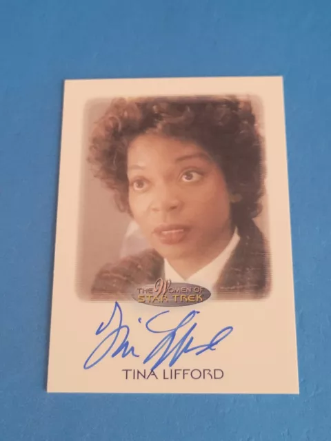 Tina Lifford  - 2021 Rittenhouse Women Of Star Trek Arts & Images Autograph