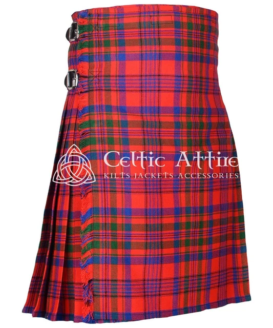 MURRAY OF TULOCH tartan 8 Yard KILT - Scottish 16 Oz tartan 8 Yard Kilts for me