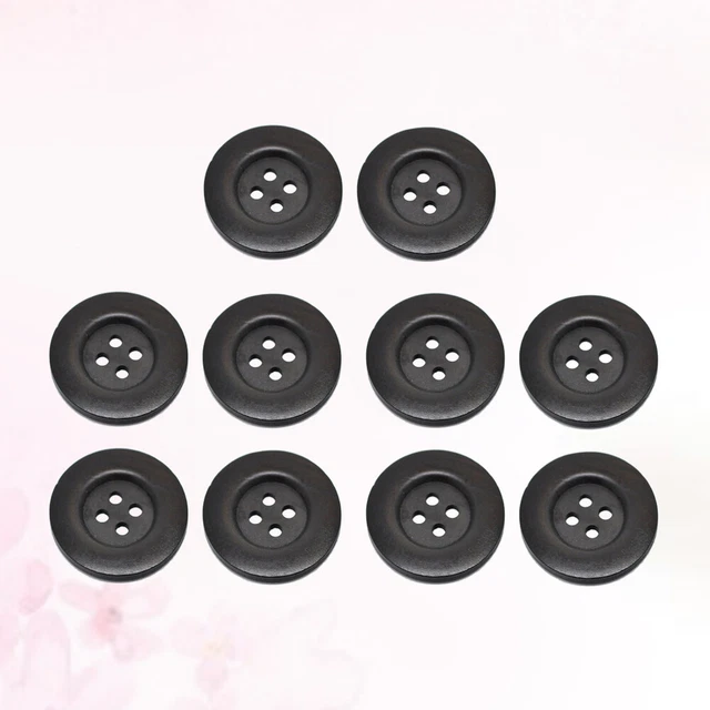 10 PCS Boutons D'artisanat Boutons À Coudre Boutons Pour L'artisanat En Bois