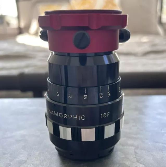 Sankor 16F 2x Anamorphic Projection lens w Redstan Clamp eiki 16f