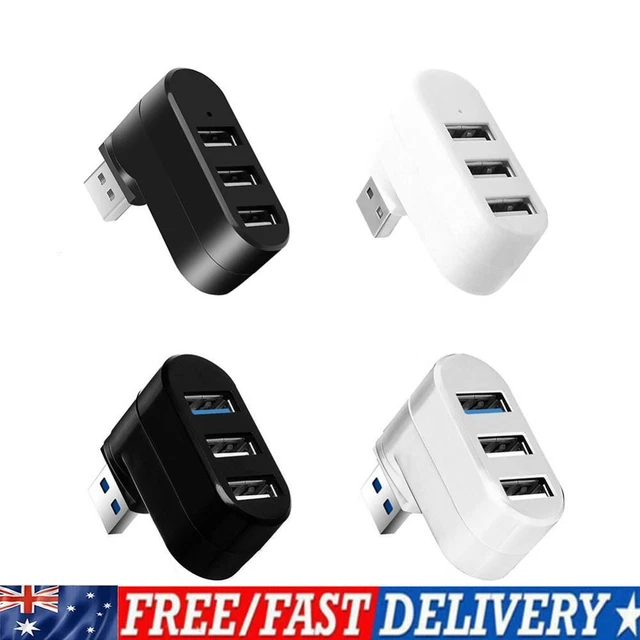 Rotating Usb Multi Device USB3.0/2.0 HUB ROTATE USB Dock 3 Ports 5Gbps USB Splitter Adapter for ...
