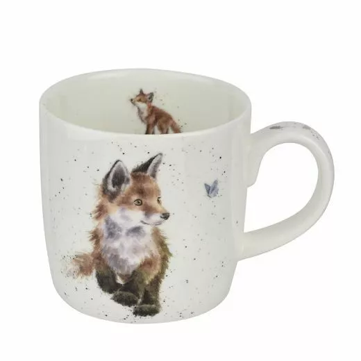 Royal Worcester Wrendale Fox Born to be Wild Mug