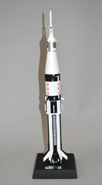 NASA Saturn 1B Apollo Moon Rocket Launch Vehicle Desk Top Space 1/144 SC Model