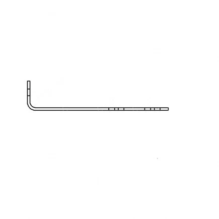 Freightliner 2239522000 Mud Flap Bracket   Steel, 0.17 In. Thk